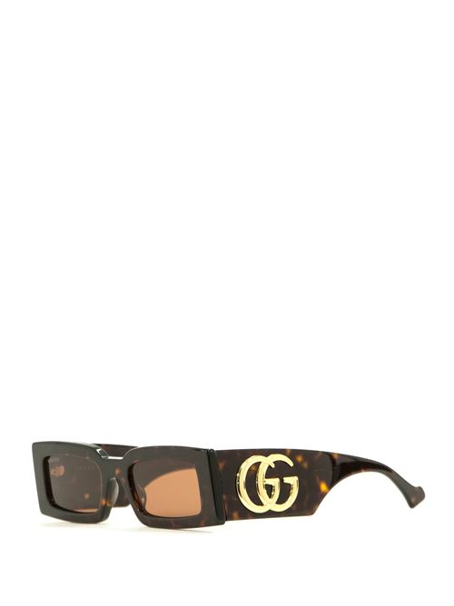 Occhiali da Sole Rettangolari GUCCI | 755254 J07402323